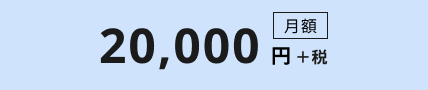 月額2万